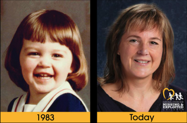 age progressed photo of Michelle Newton